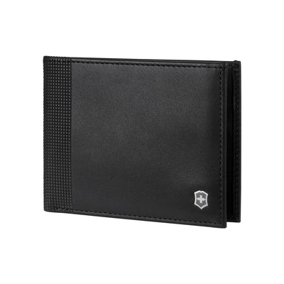 Victorinox Altius Alox Leather Slim Bi-Fold Wallet w/ RFID Protection