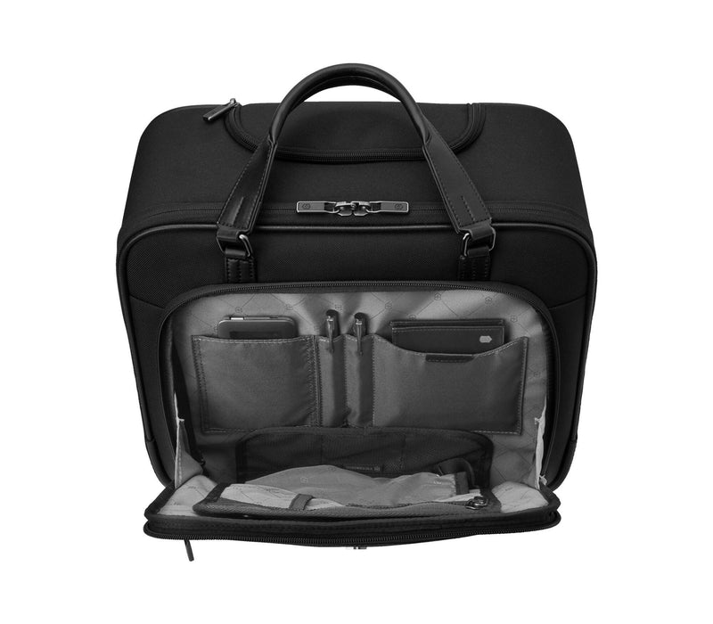 Victorinox Werks Pro Cordura Wheeled Business Brief Compact-Luggage Pros