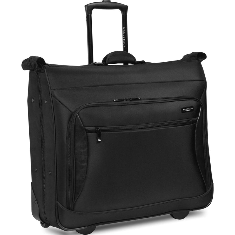 Wally Bags 45-inch Premium Rolling Garment Bag with Multiple Pockets