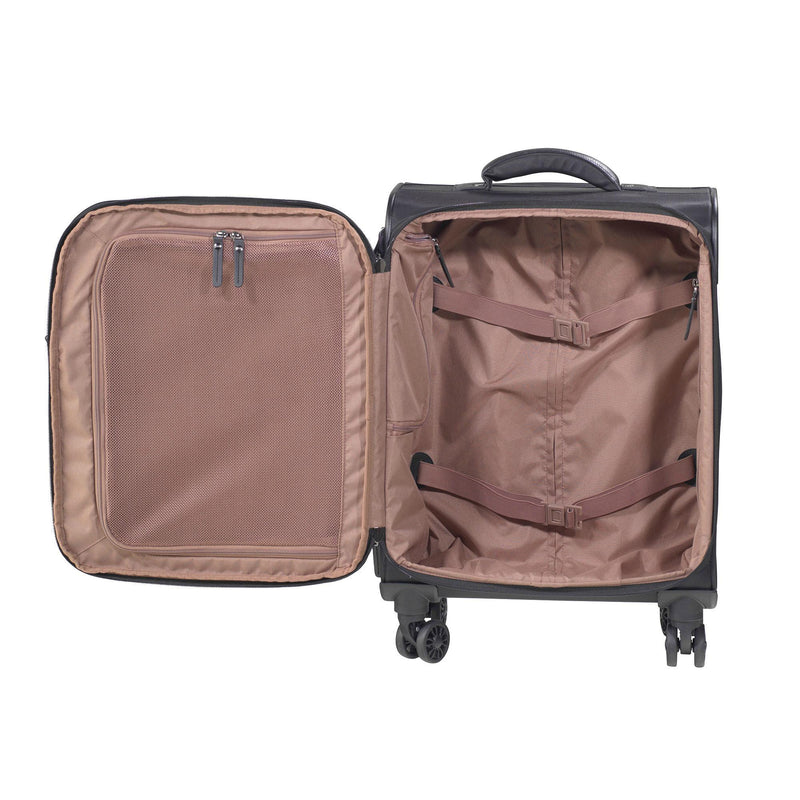 Jump Paris Nice Expandable Carry-On Dual Spinner Suitcase