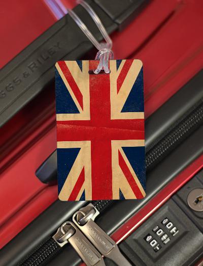 Luggage Pros Distressed Flag Tag-Luggage Pros