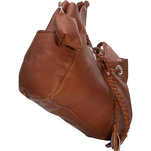 Piel Leather Braided Hobo