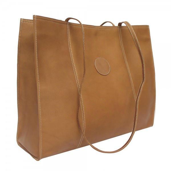 Piel Leather Carry-All Market Bag