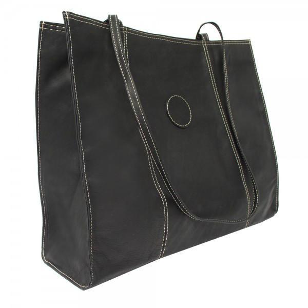 Piel Leather Carry-All Market Bag