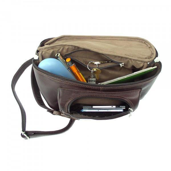 Piel Leather Carry-All Waist Bag