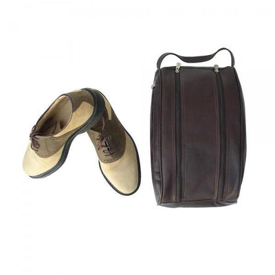 Piel Leather Double Compartment Shoe Bag