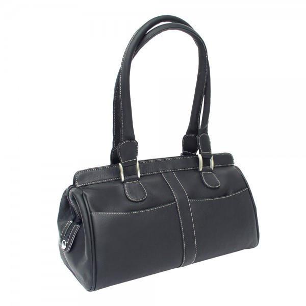 Piel Leather Double Handle Handbag