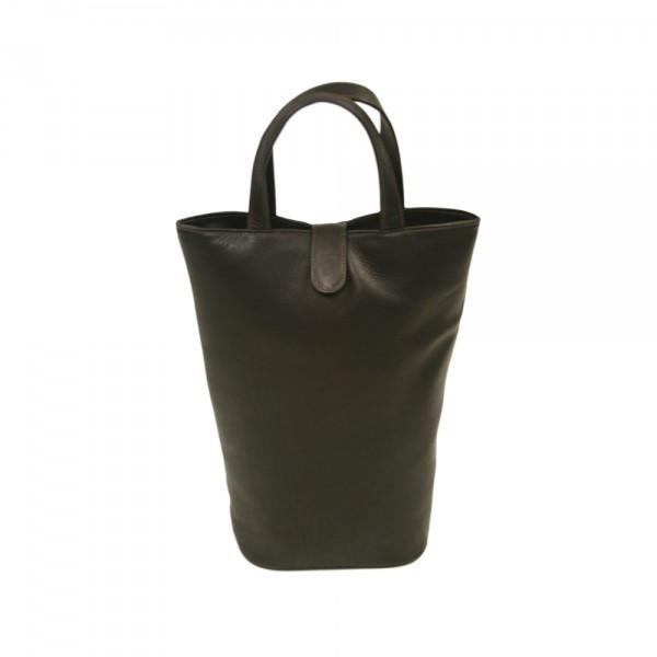 Piel Leather Double Wine Tote