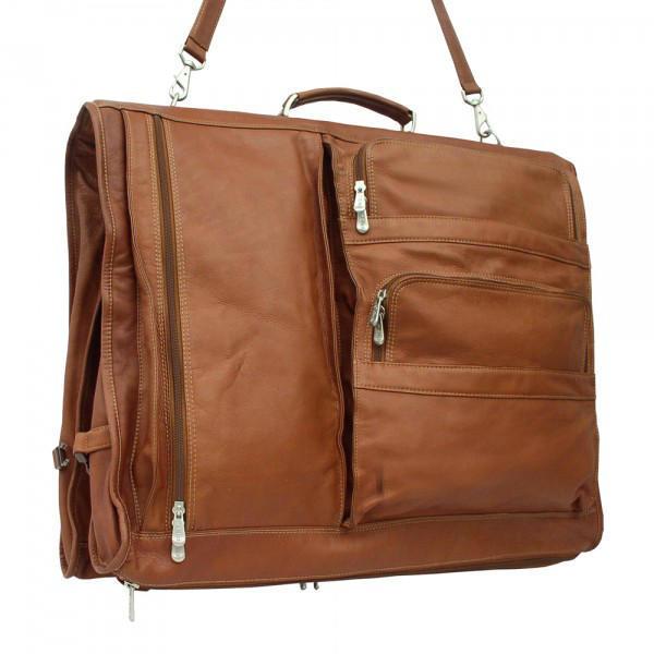 Piel Leather Executive Expandable Garment Bag