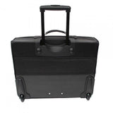 Piel Leather Garment Bag On Wheels