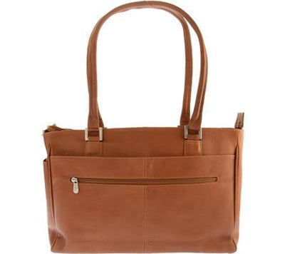 Piel Leather Ladies Laptop Tote With Pockets