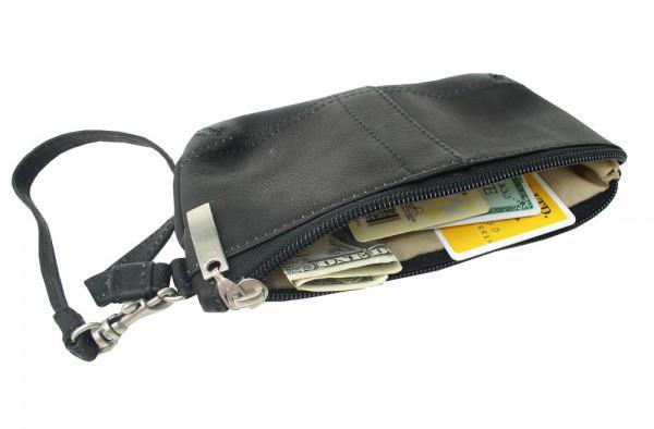 Piel Leather Ladies Wristlet