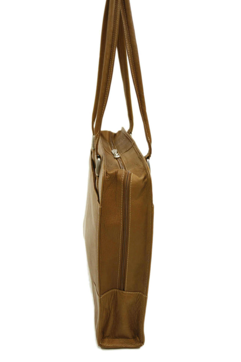 Piel Leather Laptop Shoulder Tote