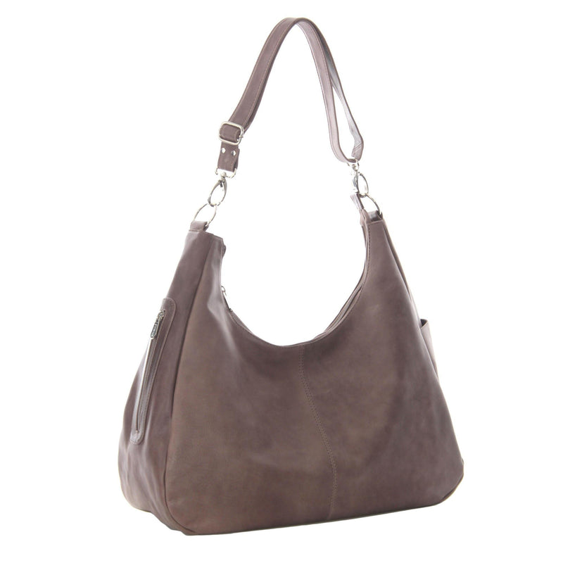 Piel Leather Large Crossbody/Hobo Shoulder Bag