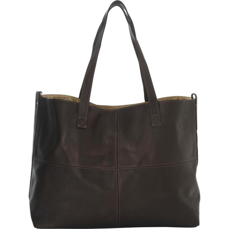 Piel Leather Large Open Multi-Purpose Tote