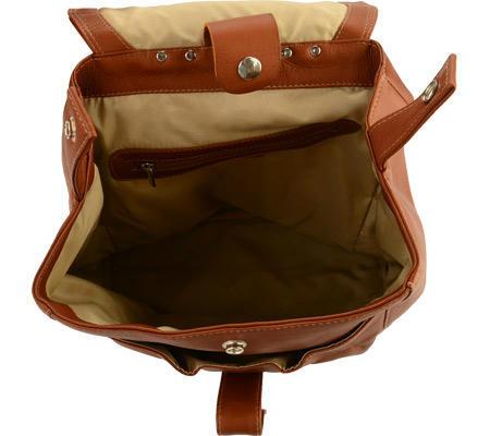 Piel Leather Large Oval Loop Backpack