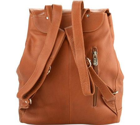 Piel Leather Large Oval Loop Backpack