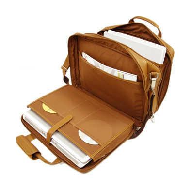 Piel Leather Large/Ultra Compact Computer Bag