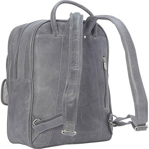 Piel Leather Medium Buckle Flap Backpack