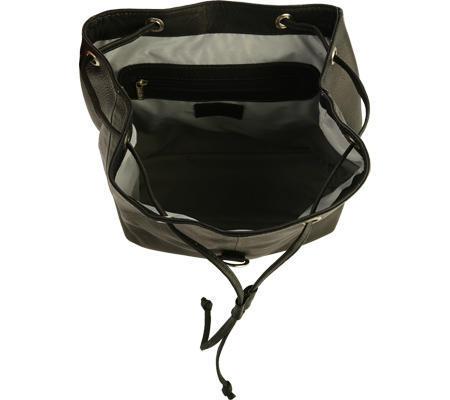 Piel Leather Medium Drawstring Backpack