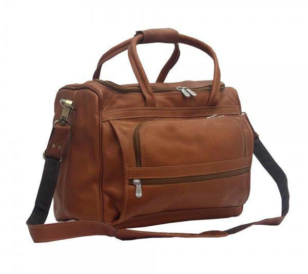 Piel Leather Small Computer Carry-All Bag