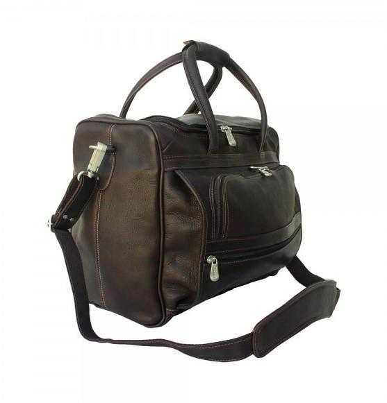 Piel Leather Small Computer Carry-All Bag