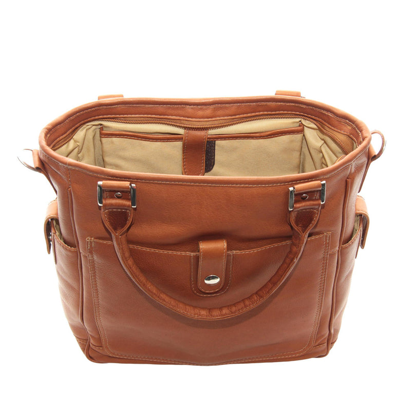 Piel Leather Tablet Shoulder Bag