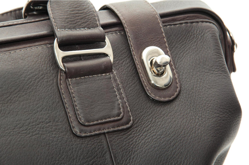 Piel Leather Top Frame Carry-On