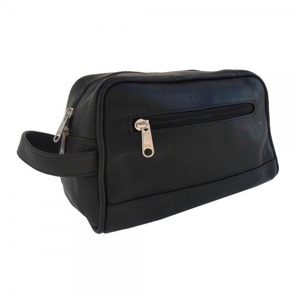 Piel Leather Top Zip Toiletry Kit