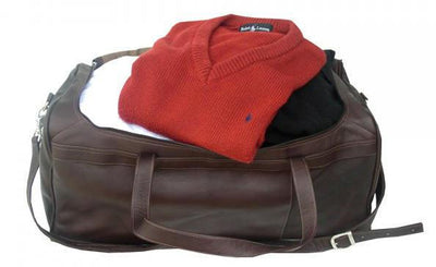 Piel Leather Traveler's Select Medium Duffel Bag