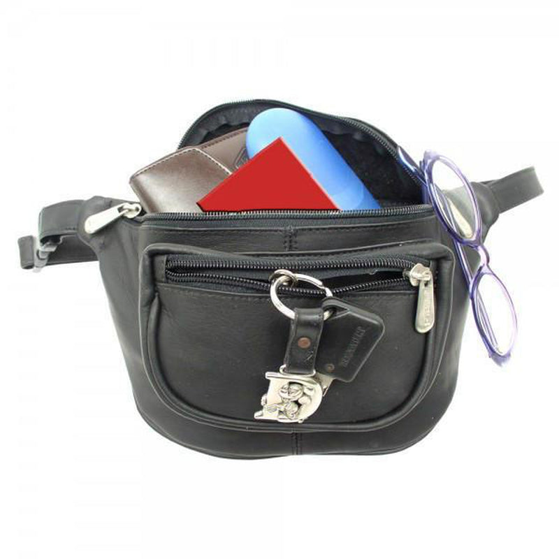 Piel Leather Travelers Waist Bag