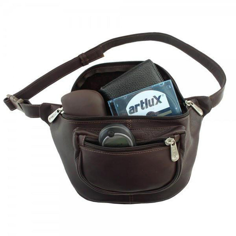 Piel Leather Travelers Waist Bag