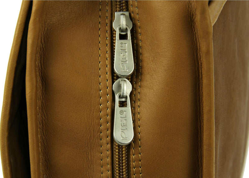Piel Leather Two-Section Expandable Laptop Portfolio