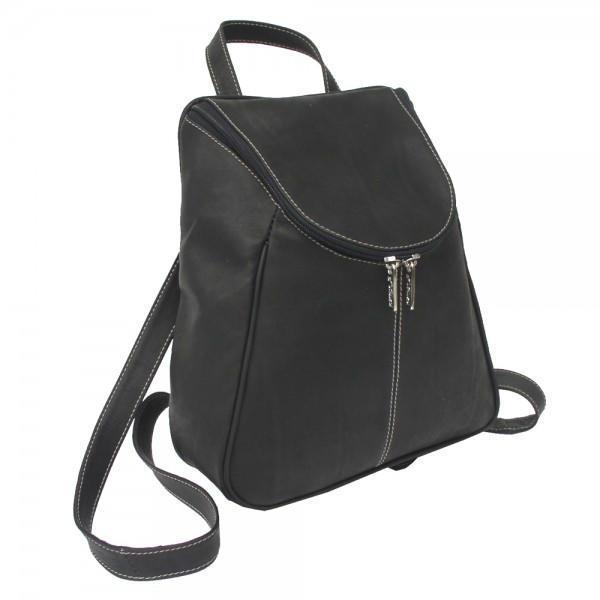 Piel Leather U-Zip Backpack