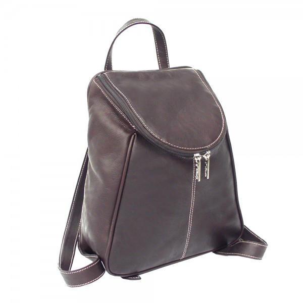 Piel Leather U-Zip Backpack