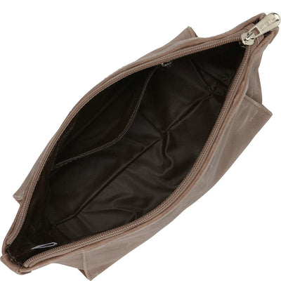 Piel Leather Zippered Travel Kit