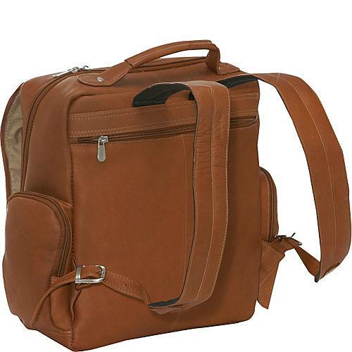 Piel Vertical Backpack