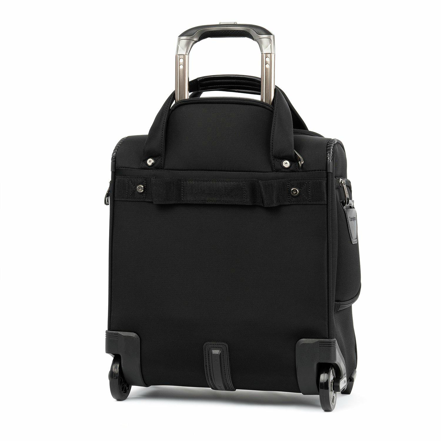 Travelpro Crew VersaPack Rolling UnderSeat Carry on Luggage Pros