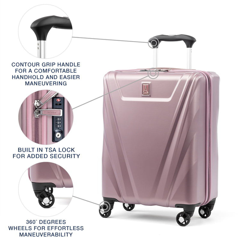 Travelpro Maxlite 5 Lightweight International Carry-On Hardside Spinner-Luggage Pros